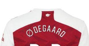 Arsenal shirt 2017 2018 home medium mens jersey puma ig93. Martin Odegaard Arsenal Shirt Number Leaked
