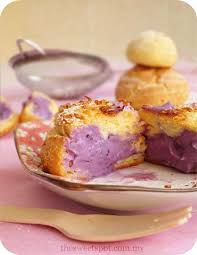 Choux Puffs With Sweet Potato Creme Patisserie The Sweet Spot Sweet Potato Recipes Creme Patisserie Food