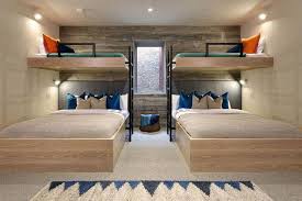 Double Bunk Bed In 2020 Bunk Beds Kids Bunk Beds Modern Bunk Beds