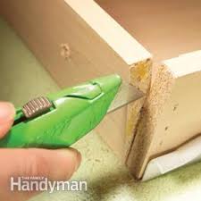 How to install full extension ball bearing drawer slides. Kitchen Cabinets 9 Easy Repairs Diy Family Handyman