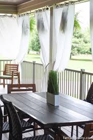 (above) let's kick things off with these wood bead tie backs. Diy Patio Curtain Tie Backs For 5 00 Rustic Nautical