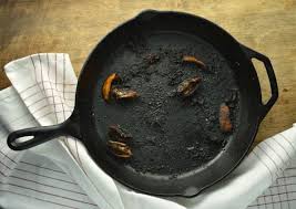 How To Clean A Cast Iron Skillet Cleaning Cast Iron Skillet Cast Iron Cleaning Cast Iron Skillet