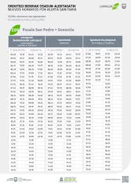 En este video se explica el sistema horario utilizado en la tierra al igual que los conceptos de hora solar, hora local y hora internacional. Horarios Covid 19 Actualizado 23 De Mayo 01 55h Ekialdebus