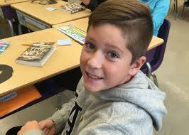 Kids' author Kenneth Oppel gets scary greeting from 6th graders at  Edgewater Elementary