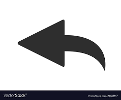 Curved Back Arrow Left Pointer Icon Curve Cursor Vector Image Spon Left Pointer Curved Arrow Ad Vector Free Vector Images Vector