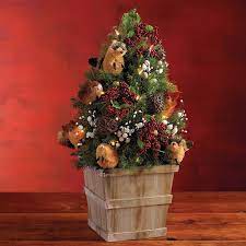 Woodland Mini Christmas Tree Live Tabletop Christmas Trees Delivered Live Christmas Trees Mini Christmas Tree Burlap Christmas Tree