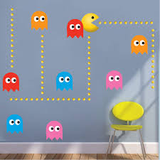 Game room decor nerd room game room design arcade room gaming decor geek decor gaming room setup arcade room setup. Modern Pac Man Wall Decal Video Game Wall Decal Murals Primedecals