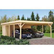 Wood or steel variations exist to keep your rv protected from the elements. Palmako Carport Karl 40 6m2
