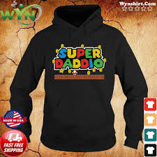 Whether it is a small gesture or a big party, doing something for your because father's day is the third sunday in june, the weather is normally great for some sort of outdoor activity. Official Super Mario Super Daddio Happy Father S Day 2021 Shirt Hoodie Sweater Long Sleeve And Tank Top