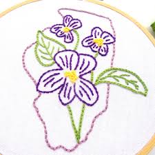 Learn vocabulary, terms and more with flashcards, games and other study tools. State Flower Patterns Wandering Threads Embroidery