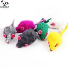 10 pcs lote pele de coelho falso rato gato de estimacao brinquedos mini engracado que joga brinquedos para gatos gatinho pet cat toys cat pet supplies cat toys