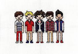 This is an original pattern for an intermediate cross stitcher that i created. One Direction Cross Stitch Cross Stitch Patterns Stitch Patterns
