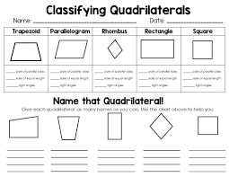Classifying 2d Shapes Polygons Triangles Quadrilaterals Oh My Math Geometry Math Notebooks Fourth Grade Math