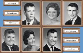 1963 Senior Class, With custom Framed-Photos