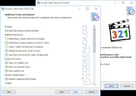Codecs and directshow filters are needed for encoding and decodin K Lite Codec Pack Full 32 64 Bit 16 2 5 Free Download