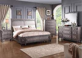 Lacks Allure 4 Pc Queen Bedroom Set Bedroom Sets Queen Silver Bedroom Rustic Bedroom Furniture