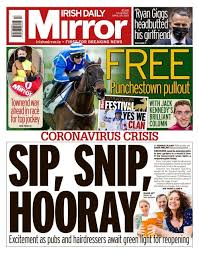 Check spelling or type a new. Irish Daily Mirror 2021 04 29