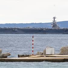 U.S. aircraft carrier to leave Mideast, reducing military might amid Iran war