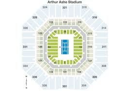 Us Open Premium Courtside Tickets Seating Chart On Make