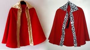 Konig Umhang Rot Gold Prinz Fasching Karneval Kinder Kostum Umhang Karneval