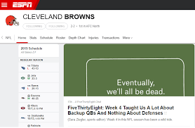 Oh Ok Espn Thanks Browns