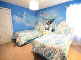 A frozen themed room is like a fairy tale world that deeply touches the hearts of every girls. Bedroom Wall Frozen Room Paint Ideas Novocom Top