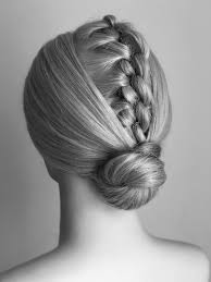This braided updo hairstyle is quite simple to do. Editorial Hair Editorial Hair Hair Design For Wedding Vintage Hairstyles