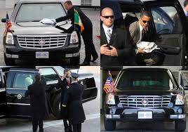 United states president donald trump's security motorcade of secret service, belgian police, press and other specialist teams. Protocol Broken In A First Us President Barack Obama Will Travel To Republic Day In His Own Car News Nation English