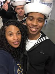 Congratulations to new navy sailor