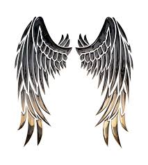 Chrome Wings Angel Wing Drawing Tattoo Angel Wings Drawing Angel Wings Art