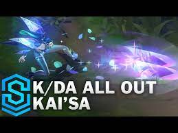 K/DA ALL OUT Kai'Sa Skin Spotlight - Pre-Release - League of Legends -  YouTube