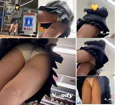 4K】靴カメ逆さ撮り コンビニJK サテン白生P×2 ダ◯ソー JK サテン白生P 詰め合わせ | リアル盗撮 PeepMeister