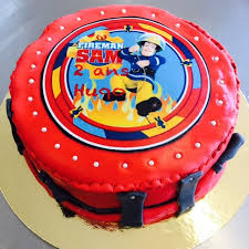Quel gâteau pour la pâte à sucre. Gateau Sam Le Pompier Cake Design Pate A Sucre Les Delices De Mary
