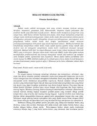 Rekam medis adalah bagian penting dari seluruh pelayanan kepada beberapa contoh kegiatan poliklinik adalah kegiatan persalinan, kegiatan radiologi, kegiatan perawatan, kegiatan pembedahan, kegiatan. Pdf Rekam Medis Elektronik Febriansyah Hermawan Academia Edu