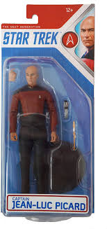 Amazon.com: McFarlane Toys Star Trek Captain Jean-Luc Picard Collectible Action  Figure : Toys & Games