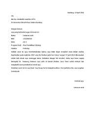 Surat tak hadir ke sekolah atas urusan keluarga. Contoh Surat Izin Tidak Masuk Sekolah Karena Menjenguk Nenek Contoh Lif Co Id