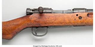 The japanese arisaka type 38 and 99 rifles are among the best bolt action rifles fielded during wwii. Japanese Arisaka Type 38 Bolt Action Rifle With Bayonet Military Lot 383 Heritage Auctions