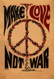 Make Love Not War Happy Hippie Peace And Love Hippie Art