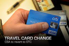 Dear dedicated fan, here's the official guidance from the government travel charge card regulations: Air Force Csa Travel Card Transitions To Gtc National Guard Guard News The National Guard