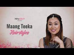 Maang Teeka Hairstyles Popxo Beauty Hairstyles Wren Magazine Hair Styles Easy Hairstyles Tikka Hairstyle