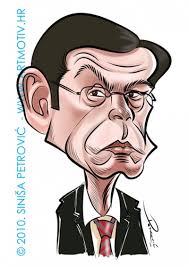 Ivan Šimonović, karikatura 1, autor: Petrović Siniša, karikatura savjest.com