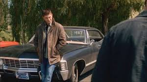John was talked into buying the car by a time traveling dean. The License Plate Rainbow Motors Of Dean Winchester Jensen Ackles In Supernatural S04e03 Spotern