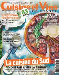 Cuisine Et Vins De France N 190 Du 04 Septembre 2019 A Telecharger Sur Ipad