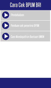 Cek penerima bpum umkm bri, klik eform.bri.co.id. Cara Cek Bpum Bri For Android Apk Download