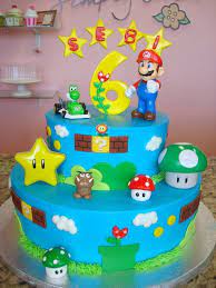 When my second son turned five he chose a super mario bros. Mario Bros Cake Mario Birthday Cake Super Mario Cake