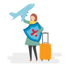 We guarantee you won't find our plans sold for lower if you're planning to travel by air soon and want to get travel insurance, we've put together a. Free Vector Illustration Of People With Travel Insurance