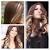 Caramel Peekaboo Highlights On Dark Hair