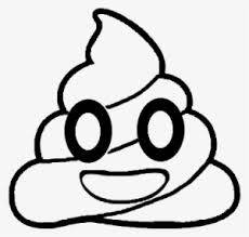 Coloring pages of an emoji are available on the internet. Poop Vector Blanco Vector Negro Poop Emoji Coloring Page Free Transparent Png 620x400 Free Download On Nicepng