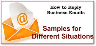 Recognize whether or not you're actually late in responding. Reply Email Samples For Different Situations Several Examples Business 2 Community