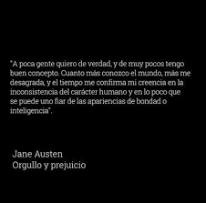 Jane Austen Verdades Orgullo Y Prejuicio Bondad